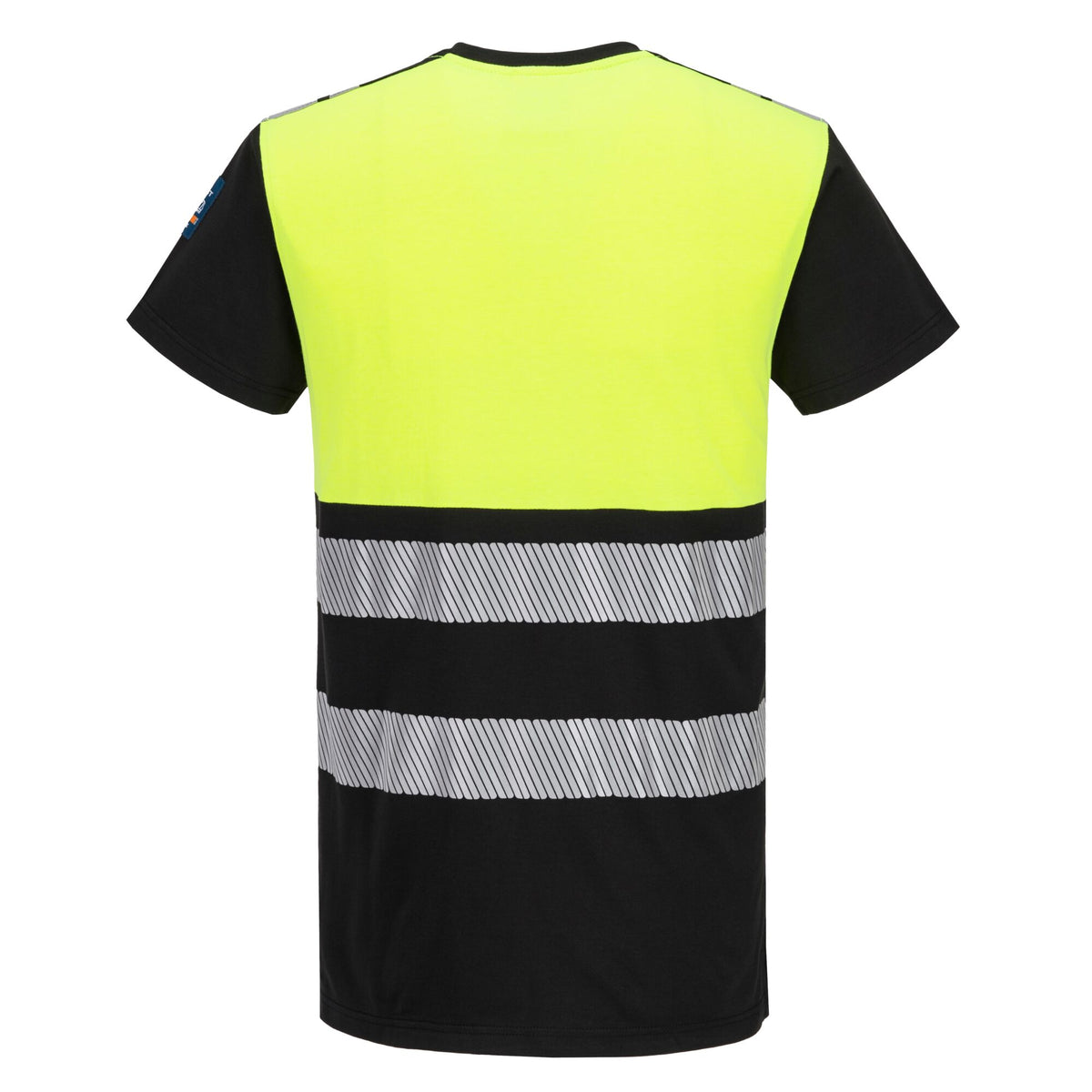PW3 Modaflame gebreid Hi-Vis FR T-shirt met korte mouw - Portwest FR775