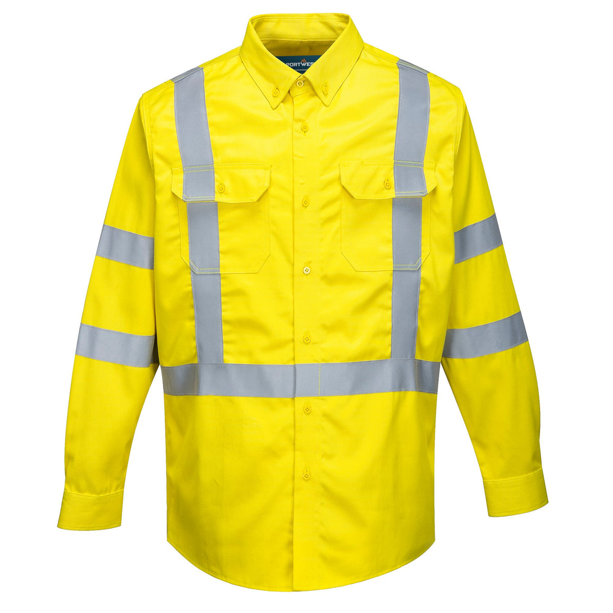 Bizflame 88/12 FR Hi-Vis-shirt - Portwest FR95 Portwest