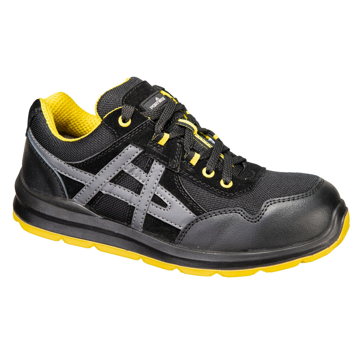 Werkschoen Steel Lederen trainer S1 FO SR - Portwest FT50
