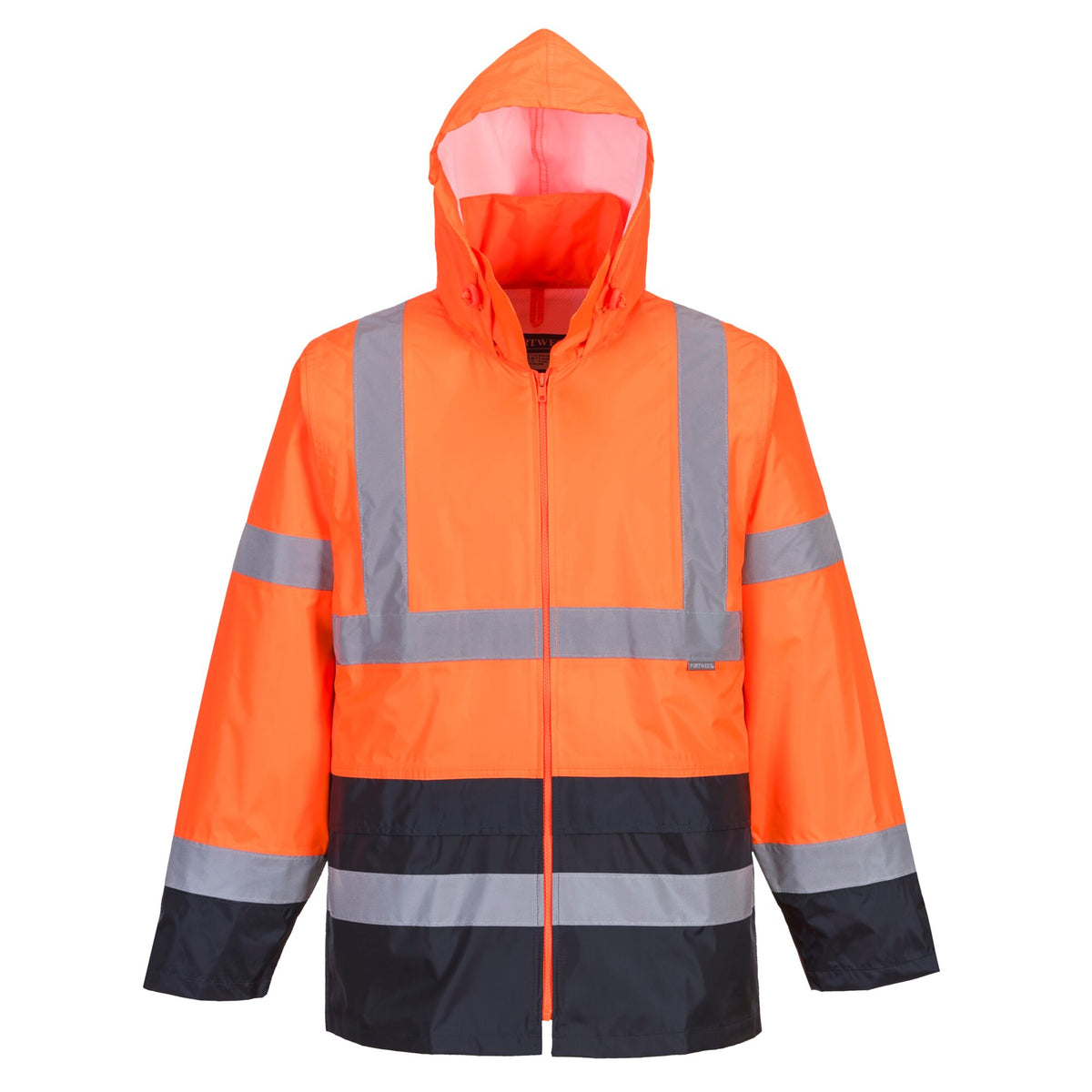Hi-Vis Klassiek Tweekleuren Regenjack - Portwest H443 Portwest