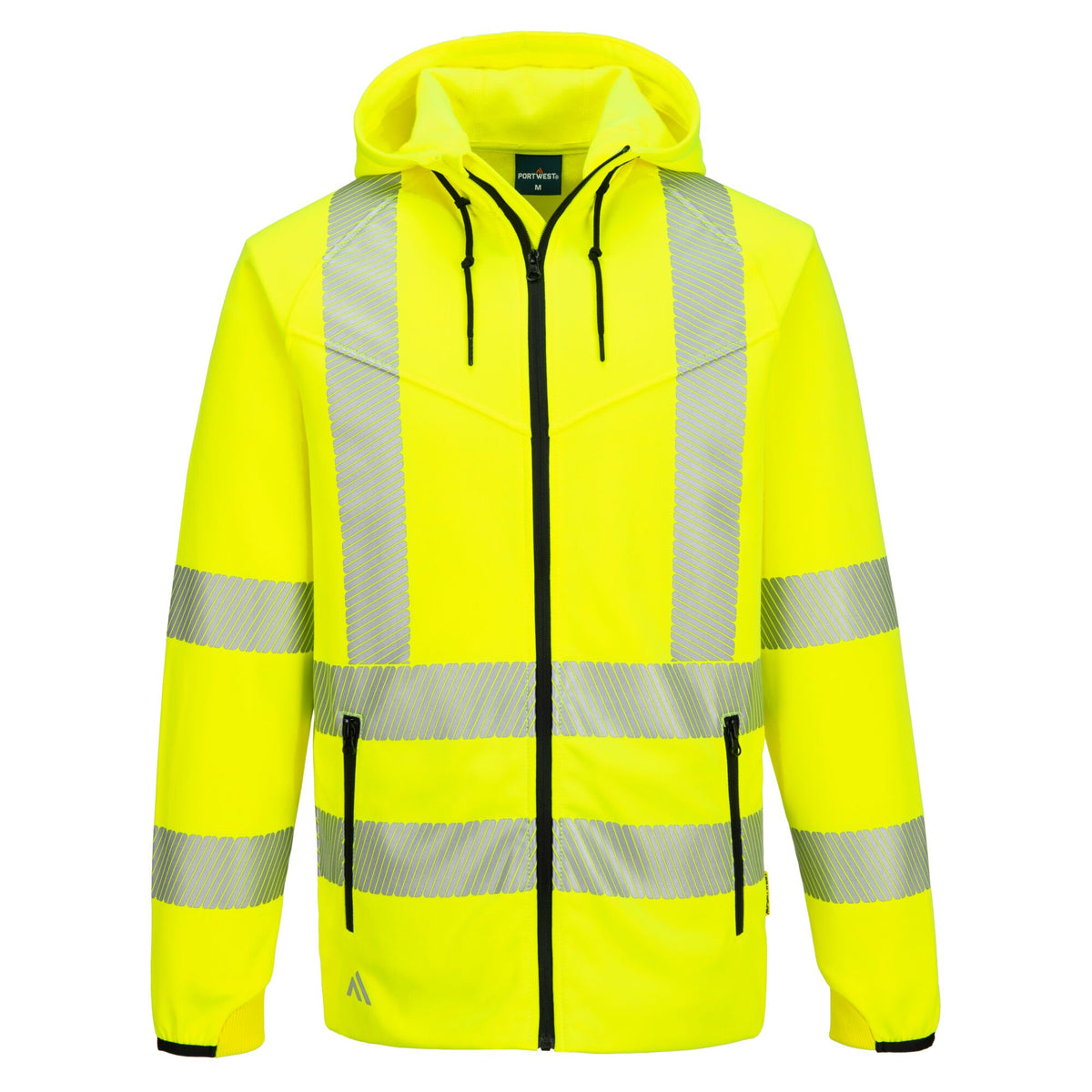 KX3 Sport Hi-Vis Hoodie met rits - Portwest KX303 Portwest