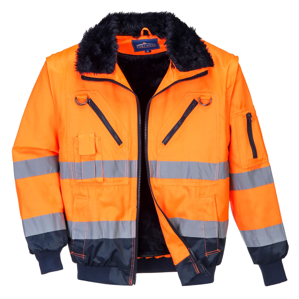 Hi-Vis 3-in-1 Pilotjack - Portwest PJ50 Portwest