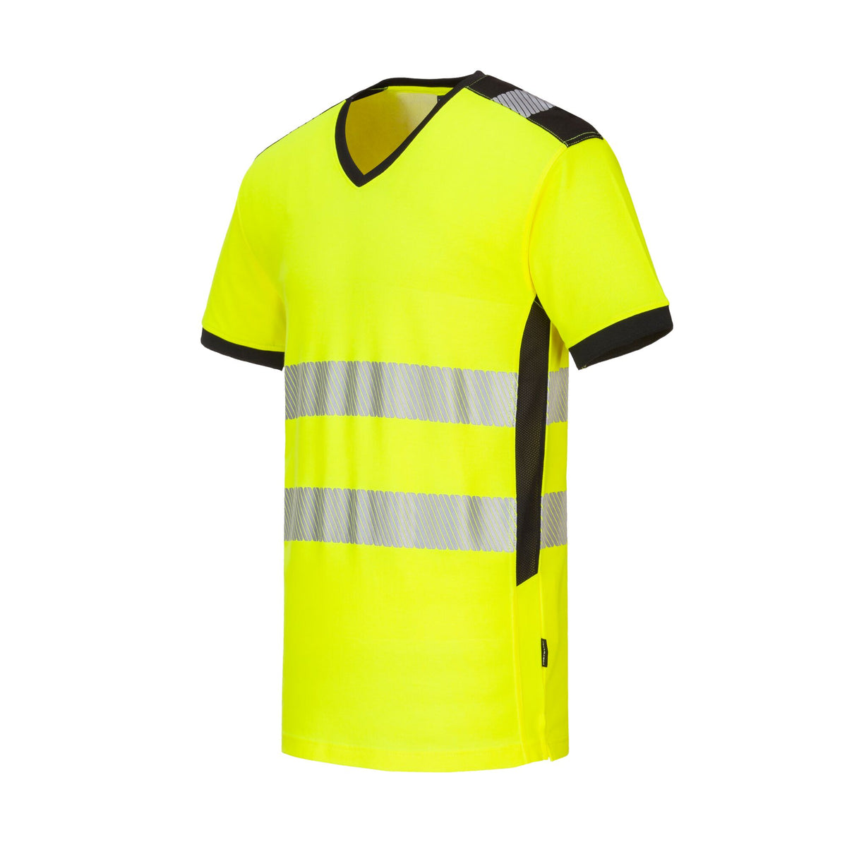 PW3 Hi-Vis T-shirt met V-hals - Portwest PW310 Portwest