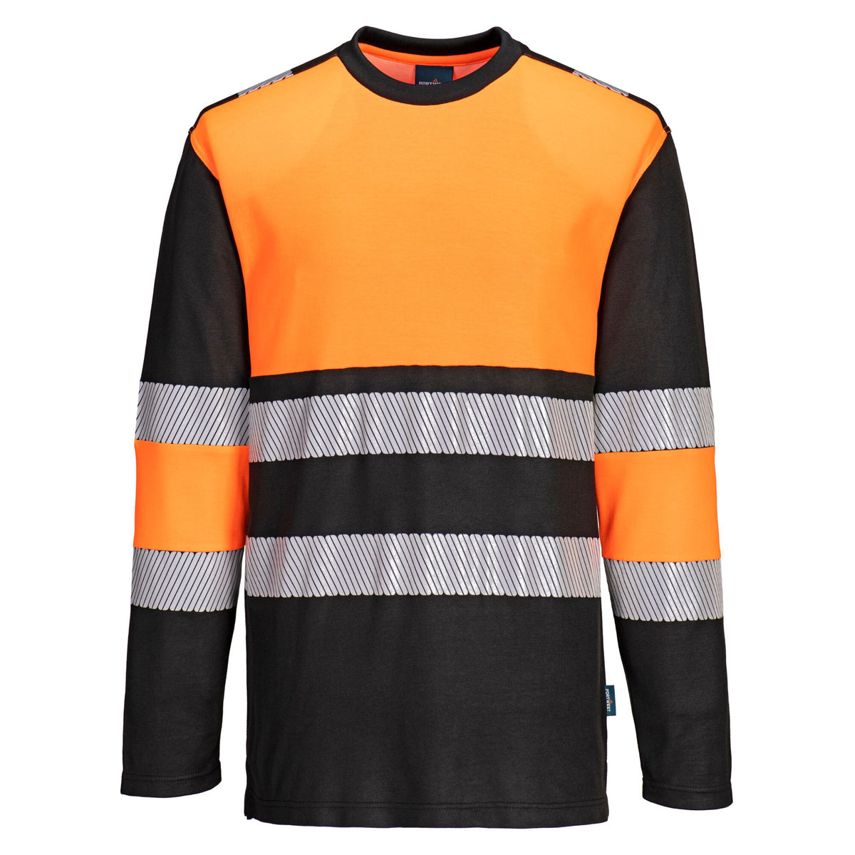 PW3 Hi-Vis T-Shirt lange mouw klasse 1 - Portwest PW312 Portwest