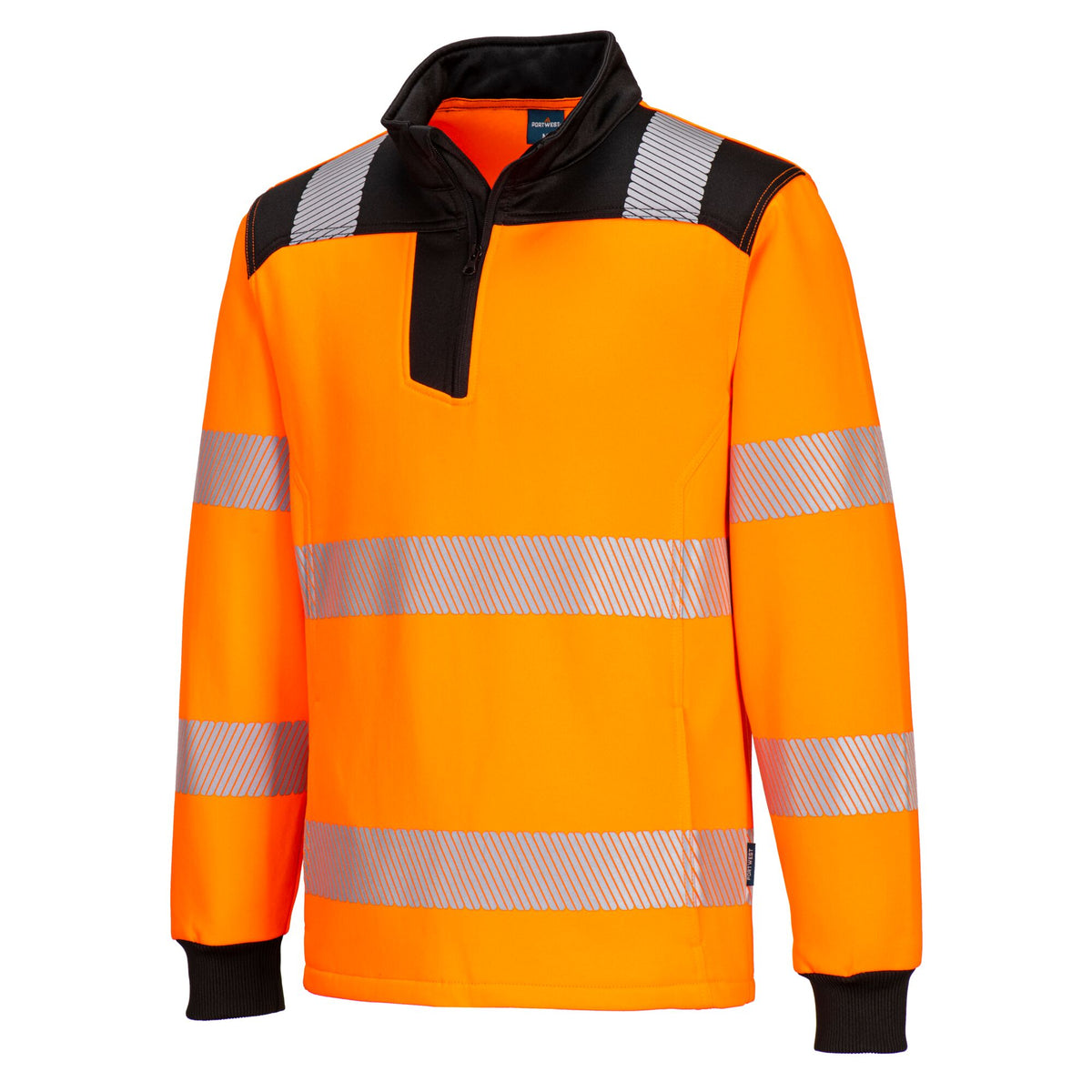 PW3 Hi-Vis Sweatshirt met 1/4 rits - Portwest PW326 Portwest