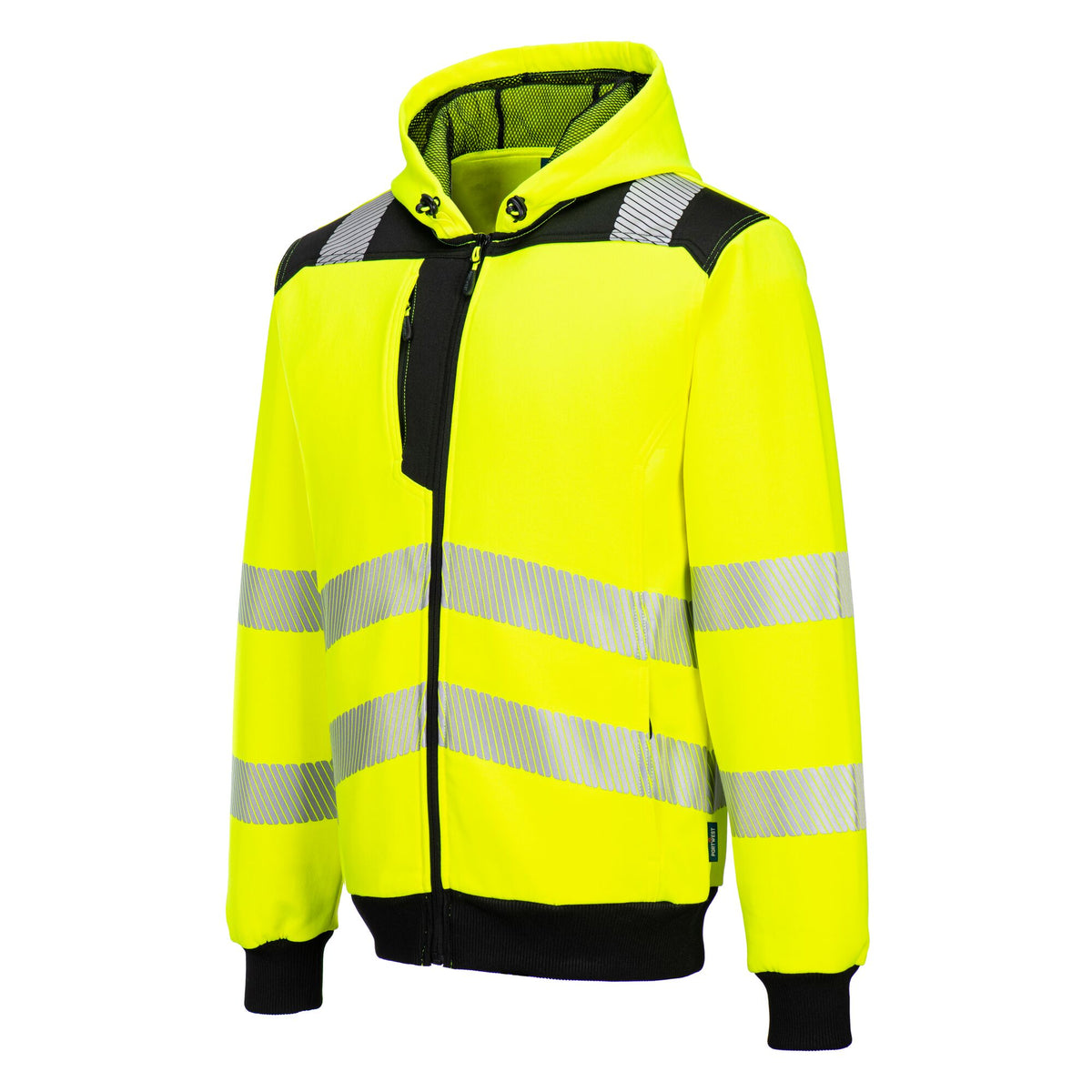 PW3 Hi-Vis Hoodie met rits - Portwest PW327 Portwest