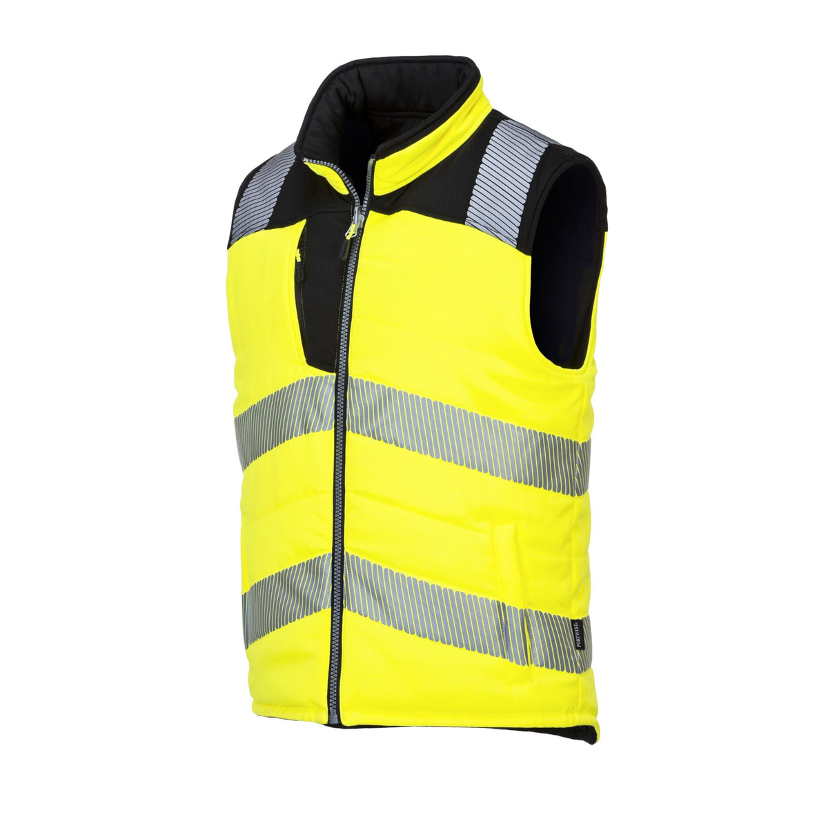 PW3 Hoge zichtbaarheid Bodywarmer, 2 zijde draagbaar. - Portwest PW374 Portwest