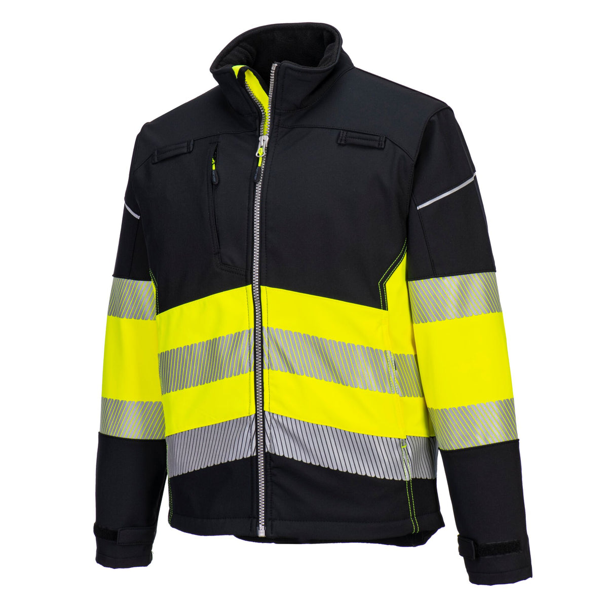 PW3 Hi-Vis Softshell jack (3L) Klasse 1 - Portwest PW375 Portwest
