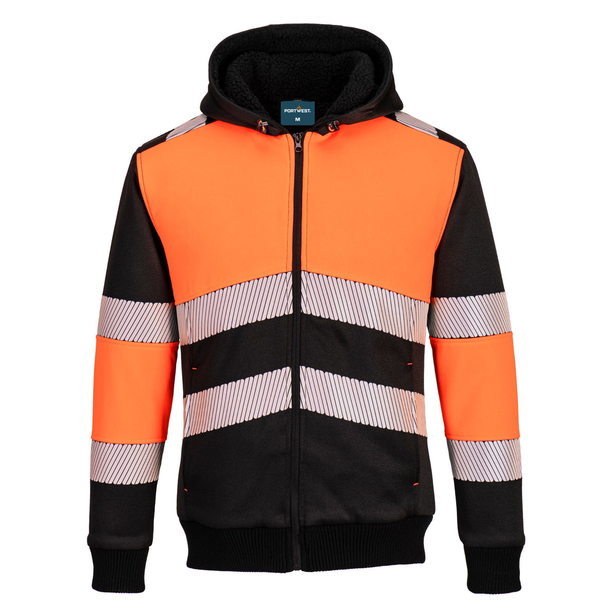 PW3 Klasse 1 Winter Hoodie met rits - Portwest PW377 Portwest