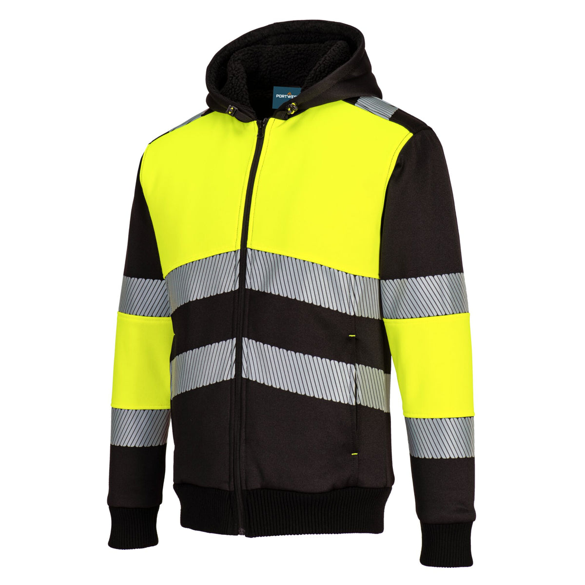 PW3 Klasse 1 Winter Hoodie met rits - Portwest PW377 Portwest