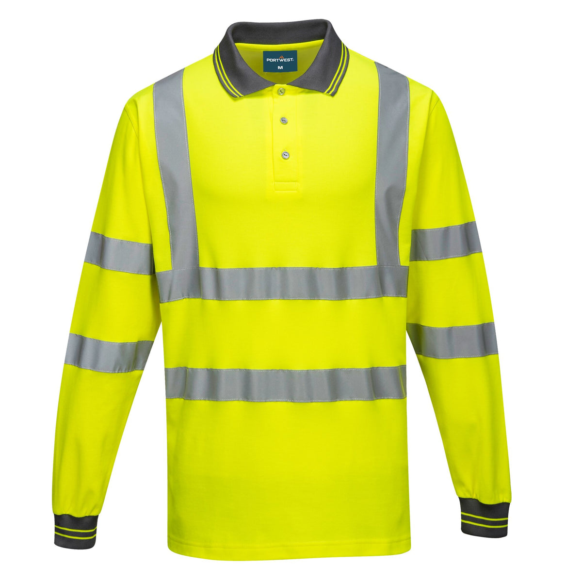 Polo de manga comprida Comfort - Portwest S271