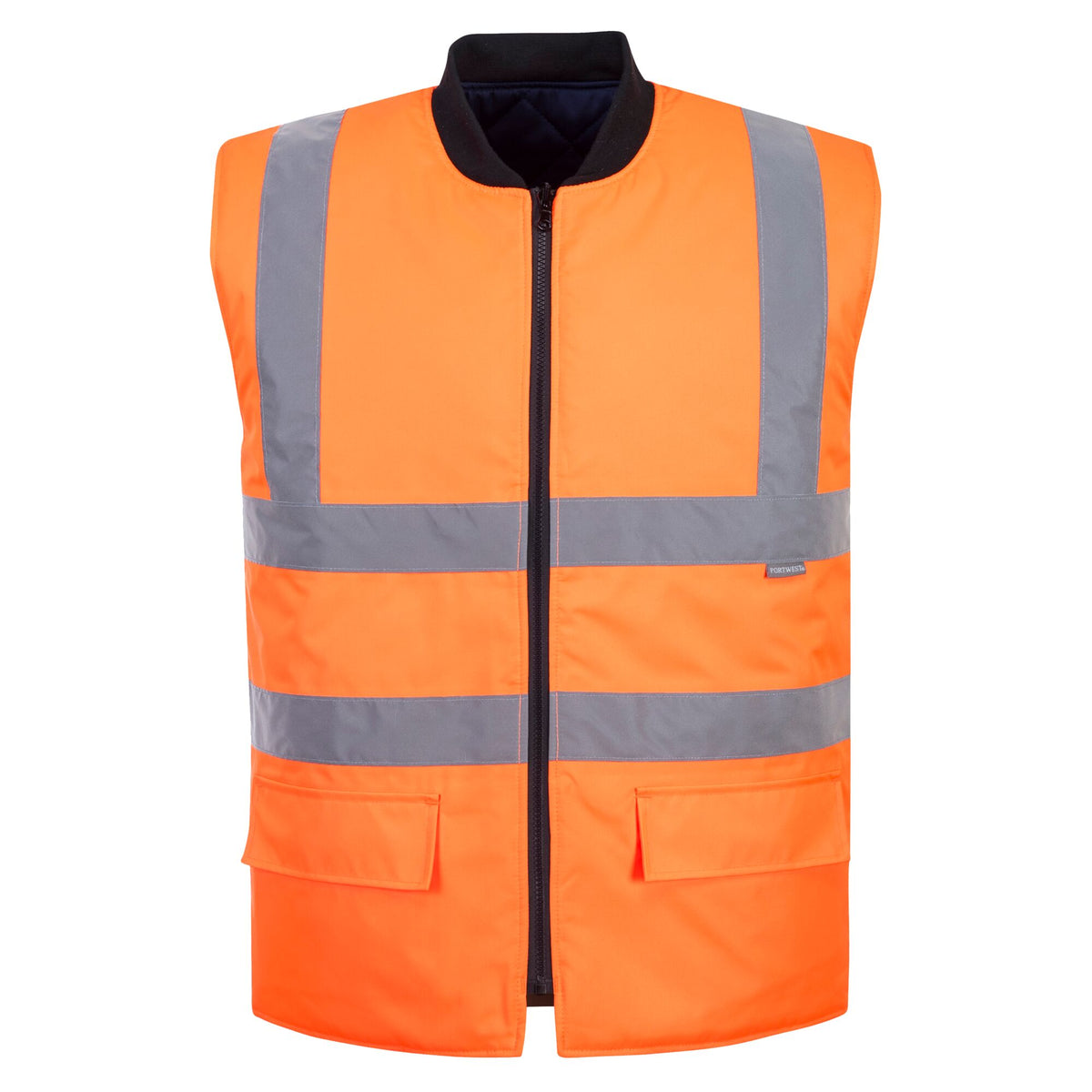 Hi-Vis Omkeerbare Bodywarmer - Portwest S469 Portwest