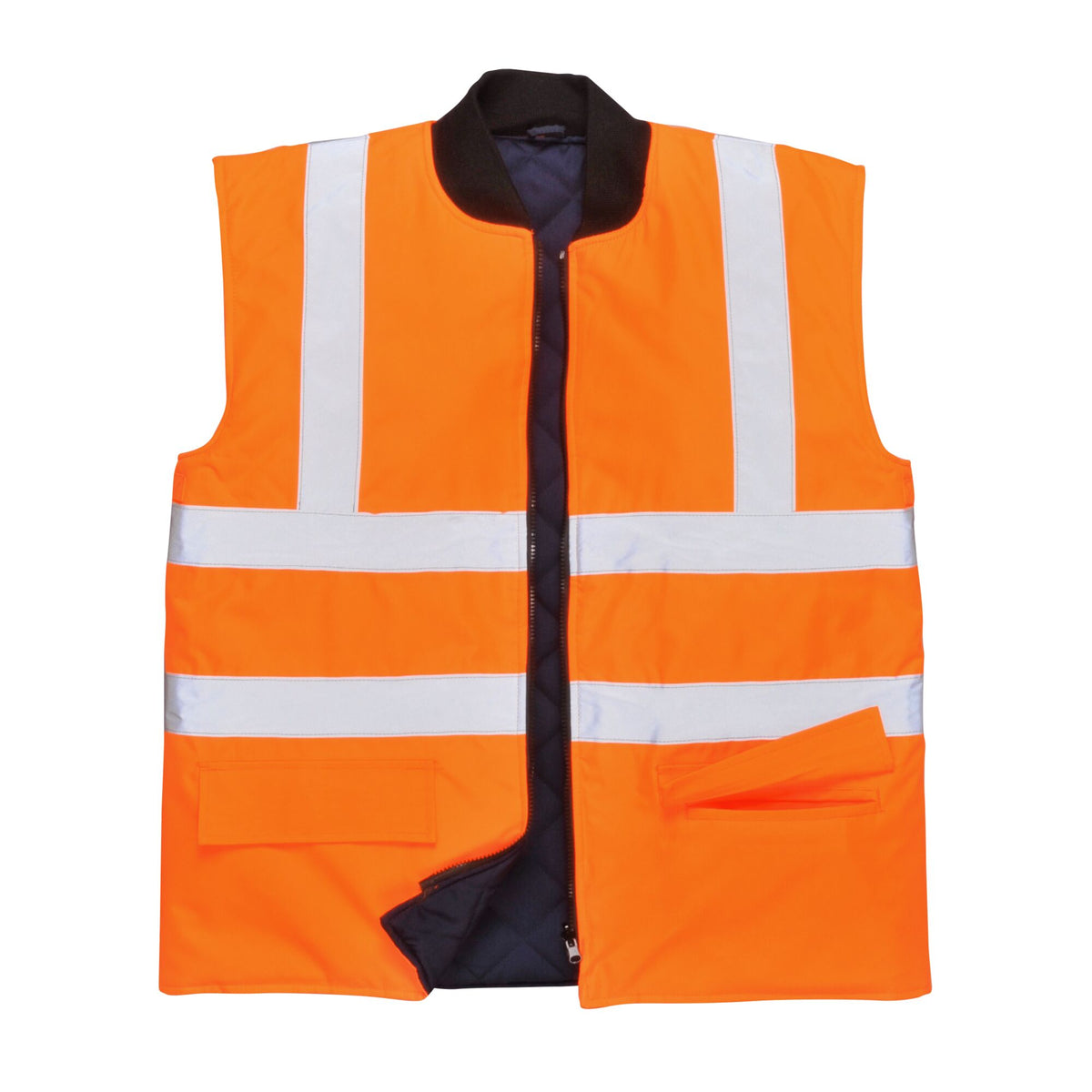 Hi-Vis Omkeerbare Bodywarmer - Portwest S469 Portwest