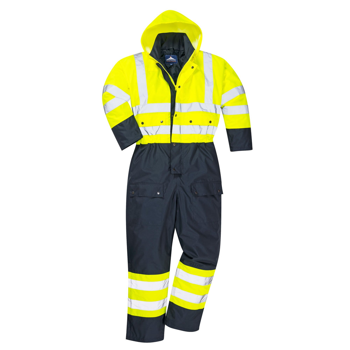 Hi-Vis Tweekleuren Overall - Gevoerd - Portwest S485 Portwest