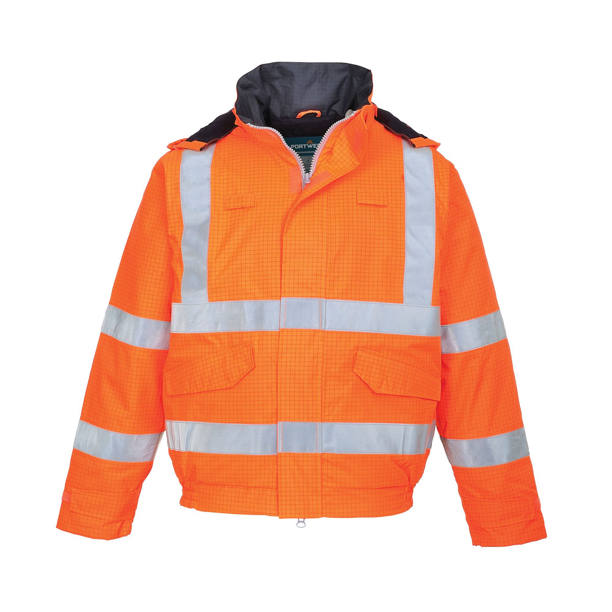 Bizflame Rain Hi-Vis Antistatic FR Bomberjack - Portwest S773 Portwest