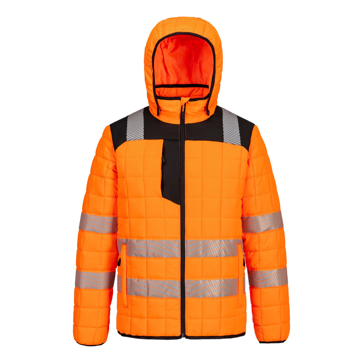 PW3 Hi-Vis Square Baffle Jack - Portwest T165 Portwest