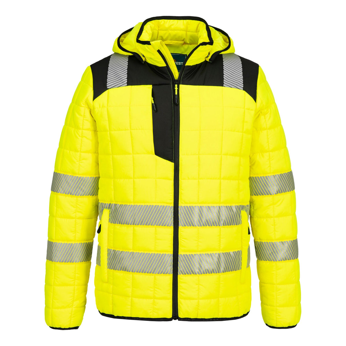 PW3 Hi-Vis Square Baffle Jack - Portwest T165 Portwest