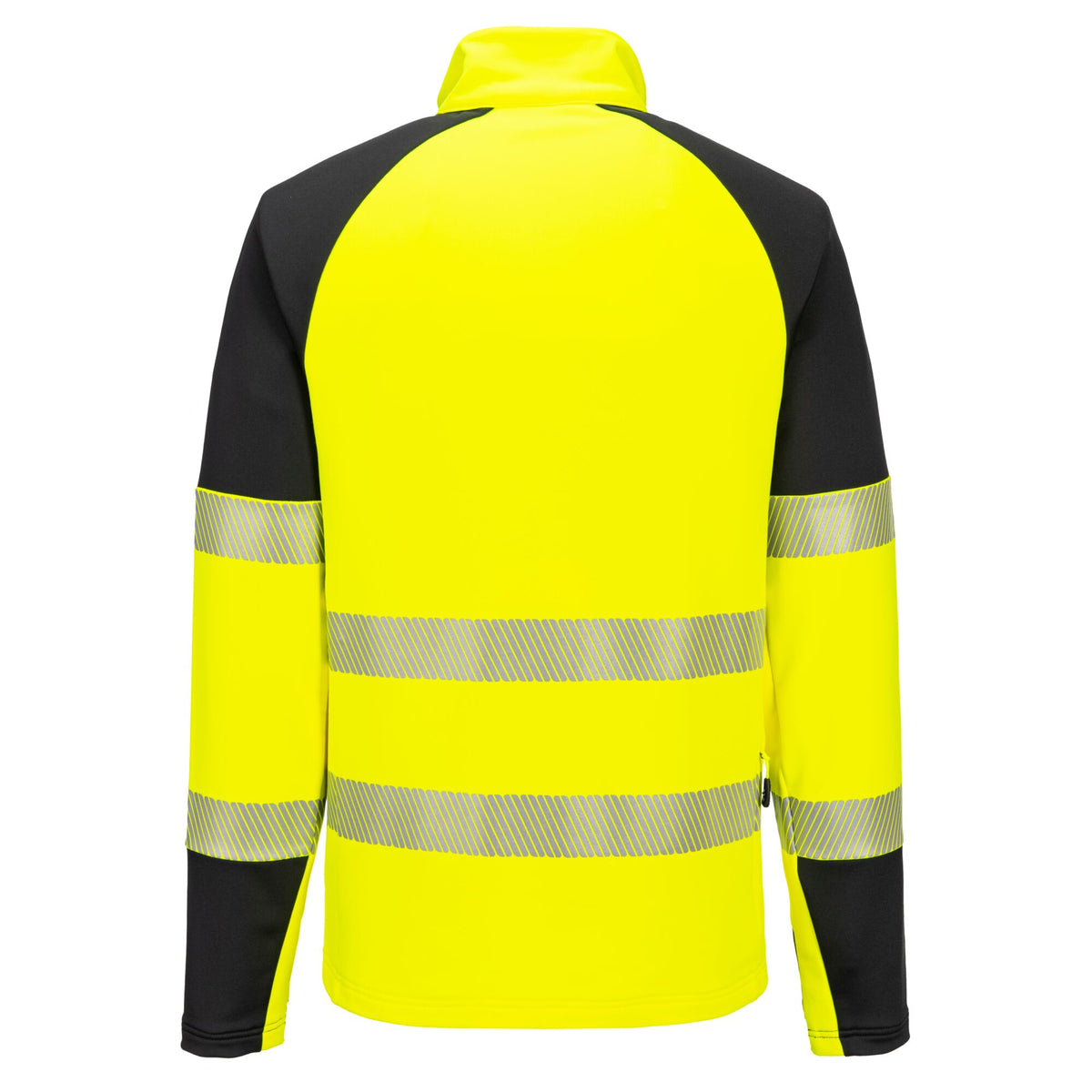Sweatshirt de Alta Visibilidade PW3 com fecho de 1/4 - Portwest T172