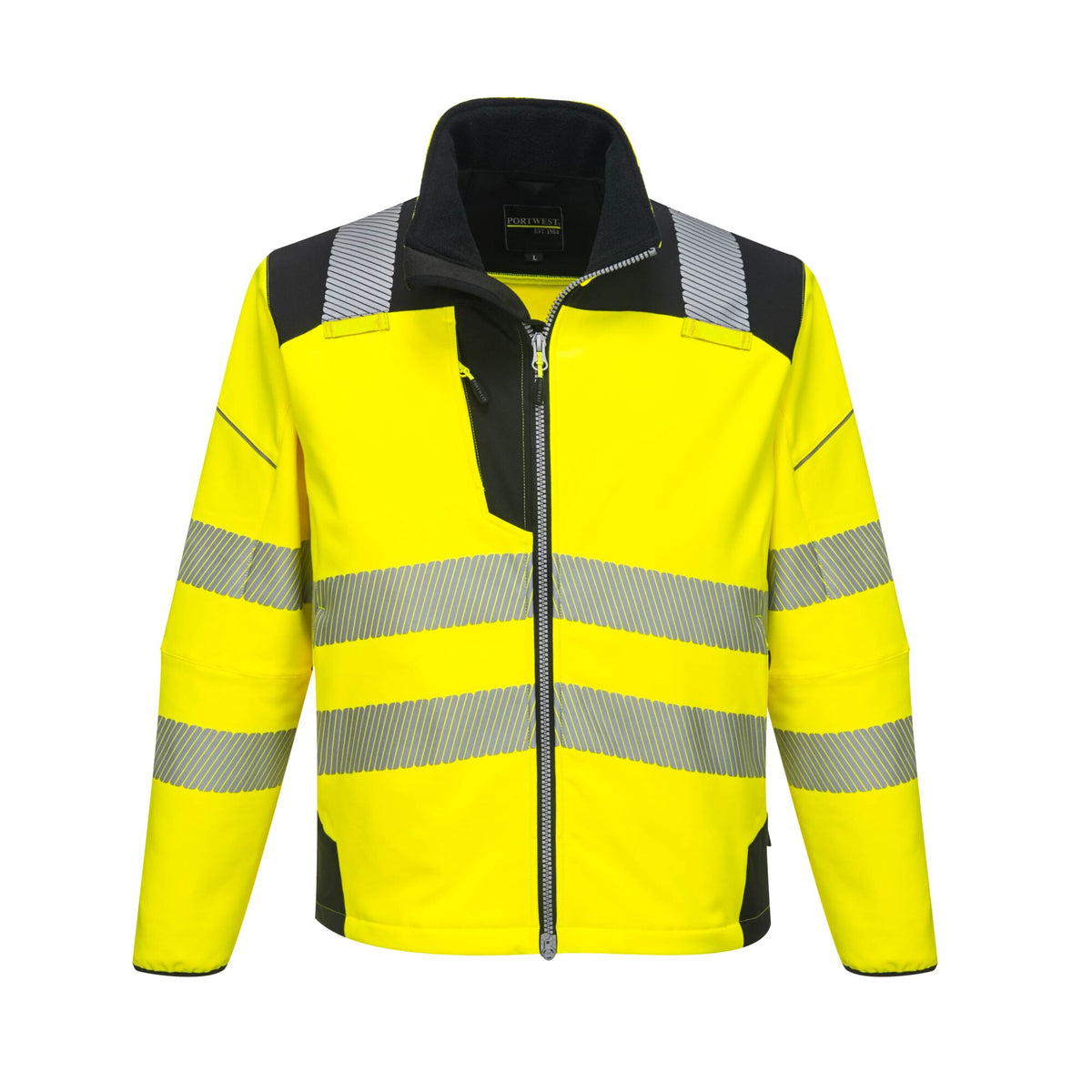PW3 Hi-Vis Softshell Jack - Portwest T402 Portwest
