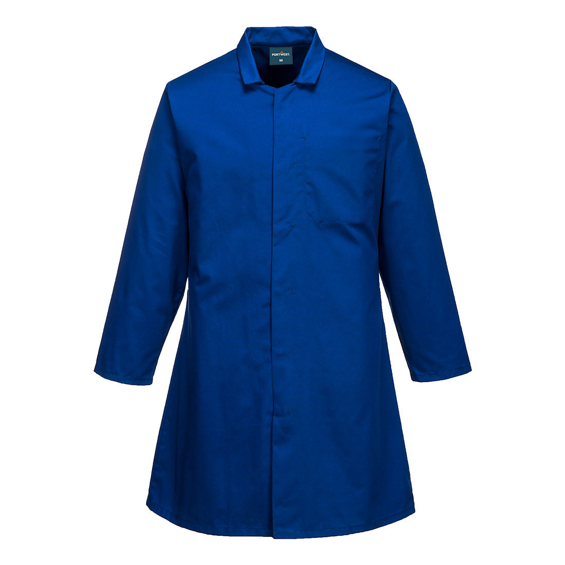 2202 - Voedingsindustrie jas met 1 zak - Portwest - Royalblauw Blauw