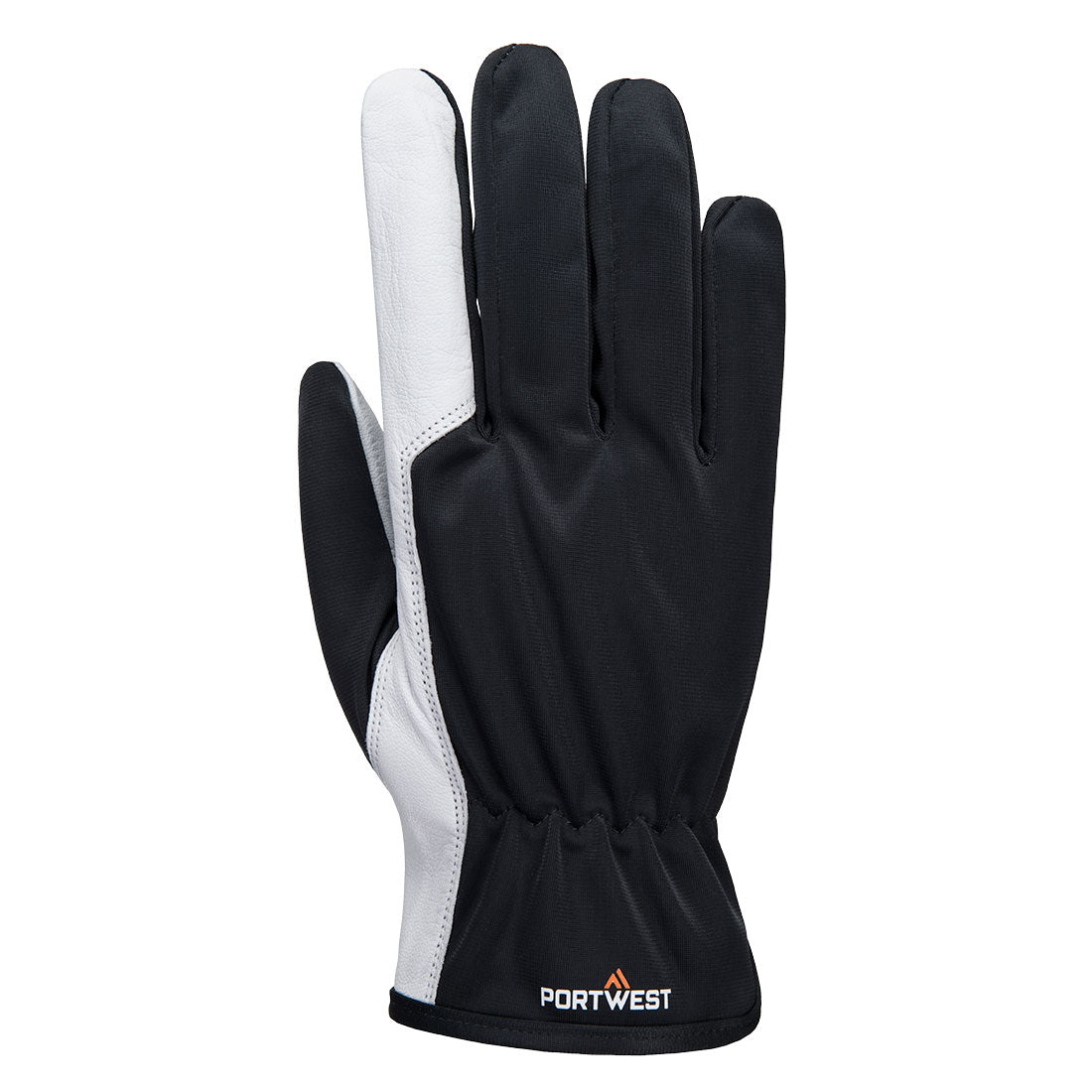 A281 - Mechanisch 120 Lederen Palm Handschoen - Portwest - Grijs