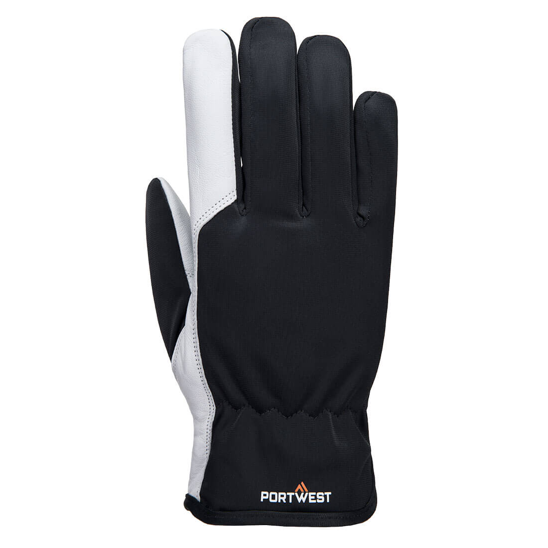 A282 - Mechanic 120 Leather Palm Lined Glove - Portwest - Grijs