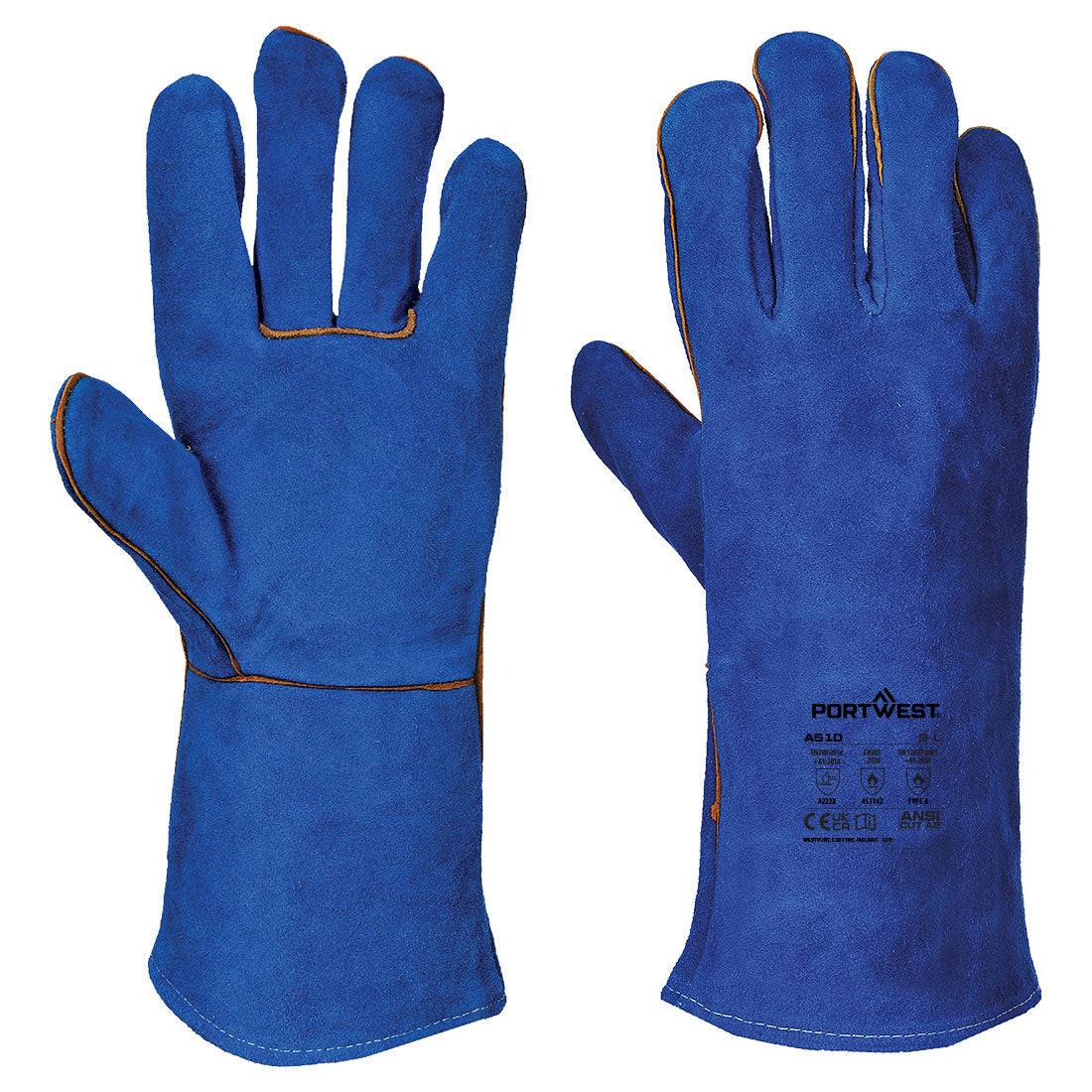 A510 - Lashandschoen - Portwest - Blauw