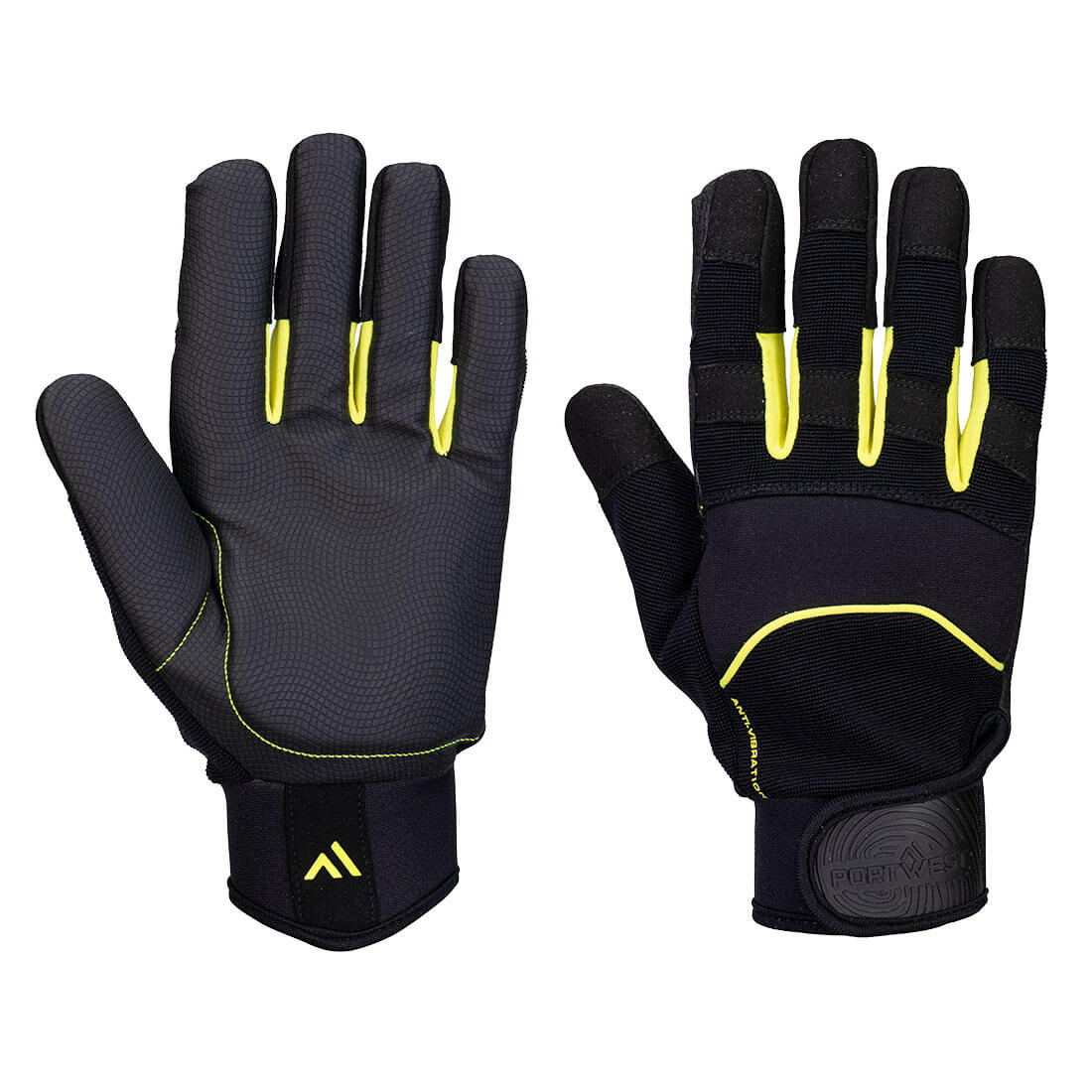 A791 - Antivibratiehandschoen voor mechanica - Portwest - Zwart