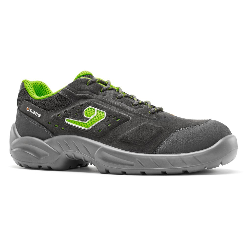 B0136C - Werkschoen Cadorna S1PS LG FO SR - Portwest - Grijs/Groen