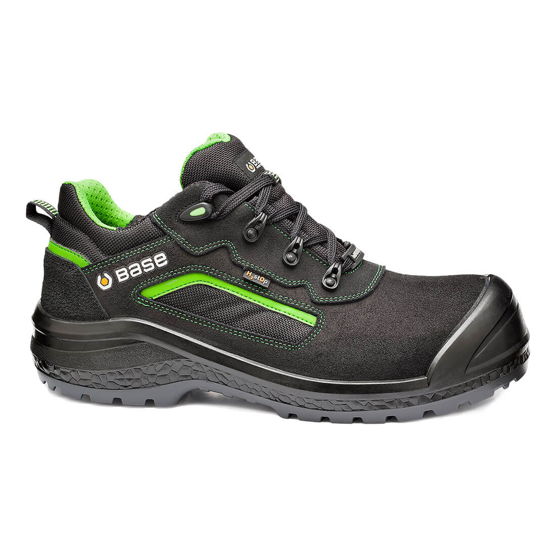 B0897 - Werkschoen Be-Powerful S7S SC LG FO SR - Portwest - Zwart/Groen