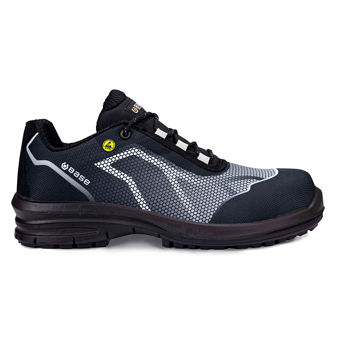 B0978E - Werkschoen OREN S3 - Portwest - Zwart/Grijs