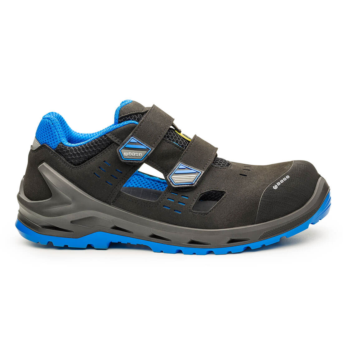 B1205 - Werkschoen I-Bit Sandal  S1P ESD SRC - Portwest - Zwart/Blauw