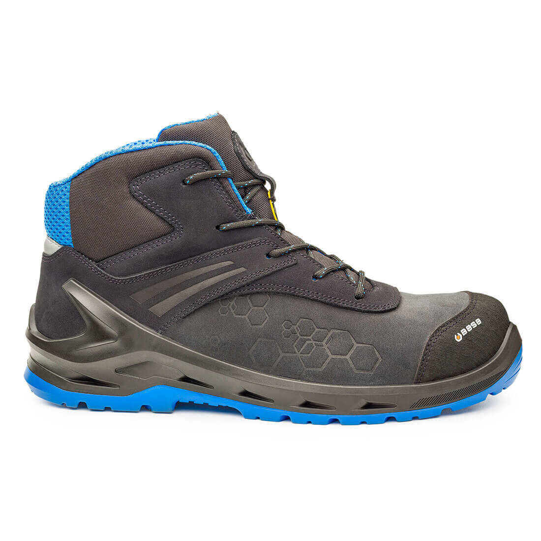 B1211 - Werkschoen I-Robox Top S3 CI ESD SRC - Portwest - Zwart/Blauw