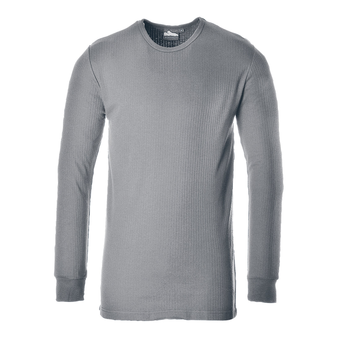 B123 - Thermisch T-Shirt Lange Mouw - Portwest - Grijs