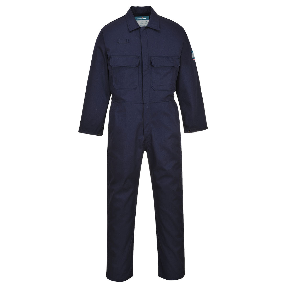 BIZ1 - Bizweld Vlamvertragende Overall - Portwest - Marineblauw Lang