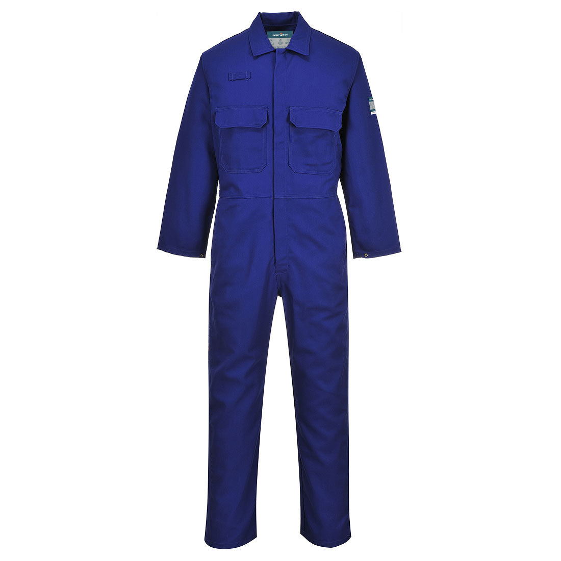 BIZ1 - Bizweld Vlamvertragende Overall - Portwest - Royalblauw Blauw