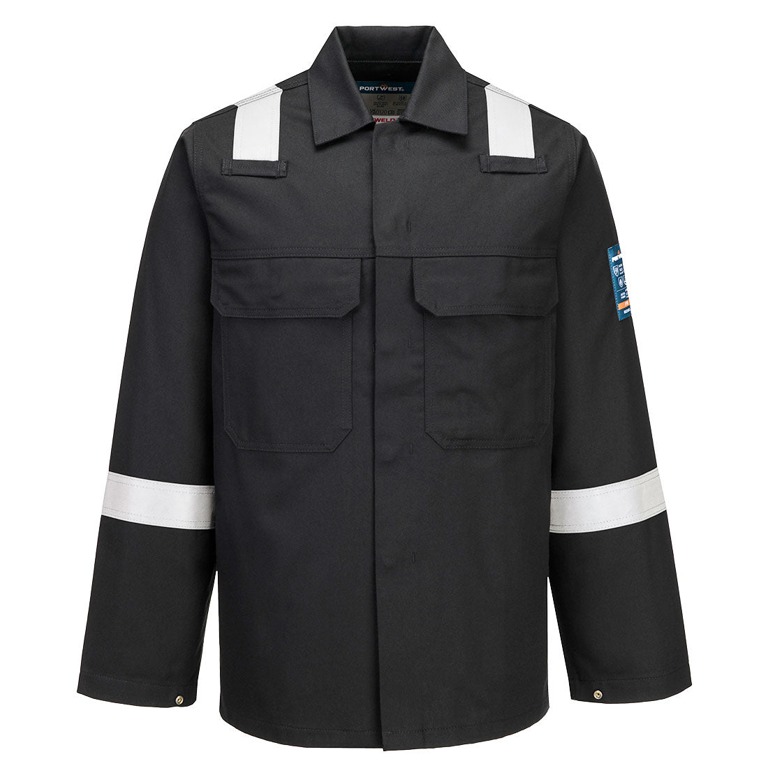 BZ13 - Bizweld Iona-jack - Portwest - Zwart