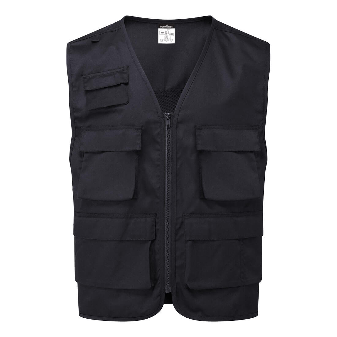 C704 - Werkvest - Portwest - Zwart