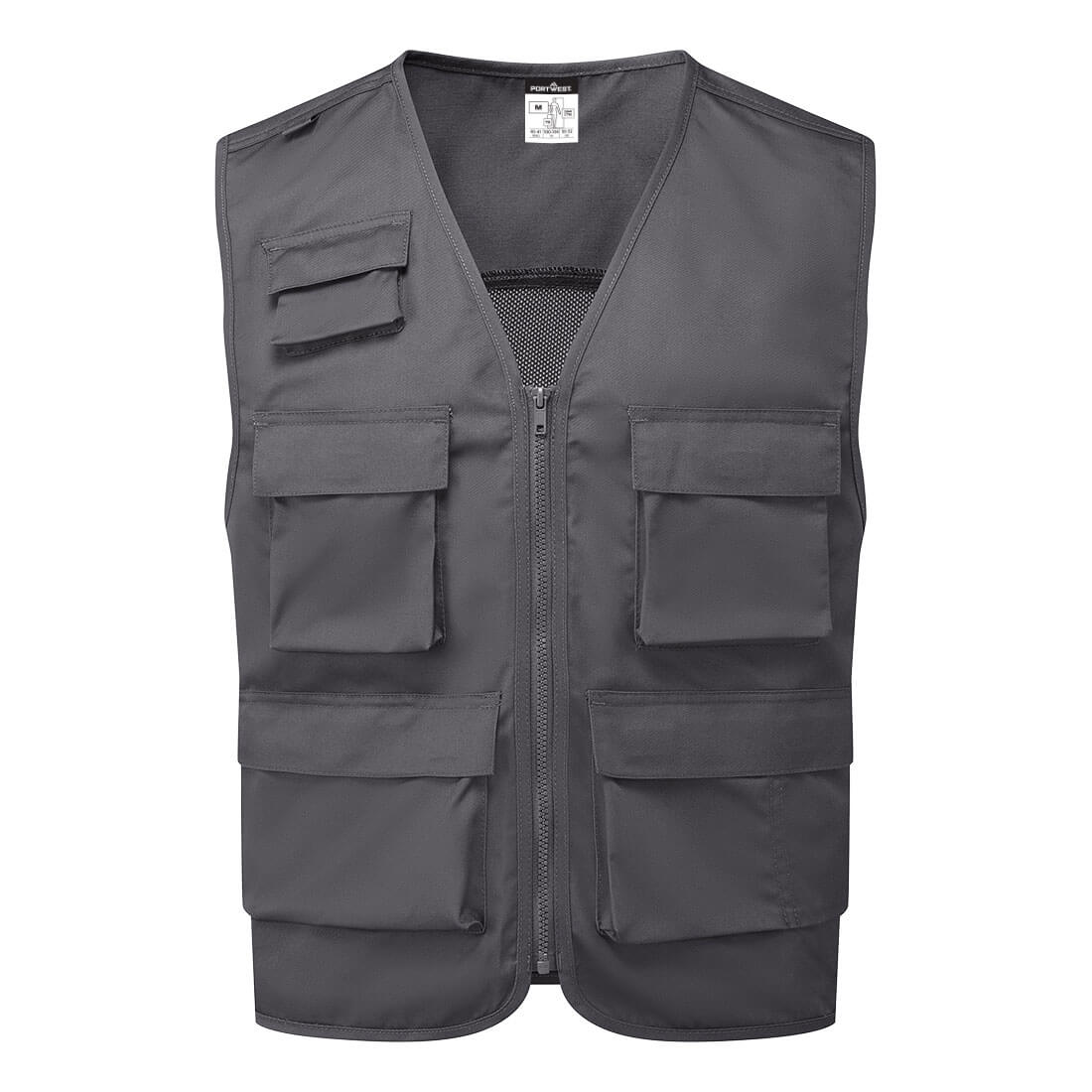 C704 - Werkvest - Portwest - Grijs