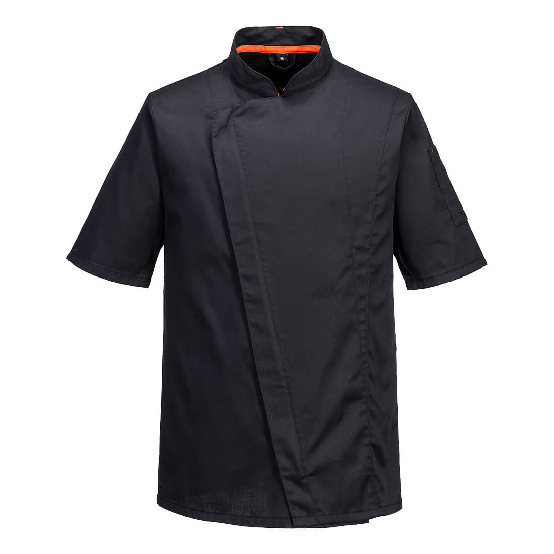C739 - Chef's MeshAir Pro Jack Korte Mouw - Portwest - Zwart