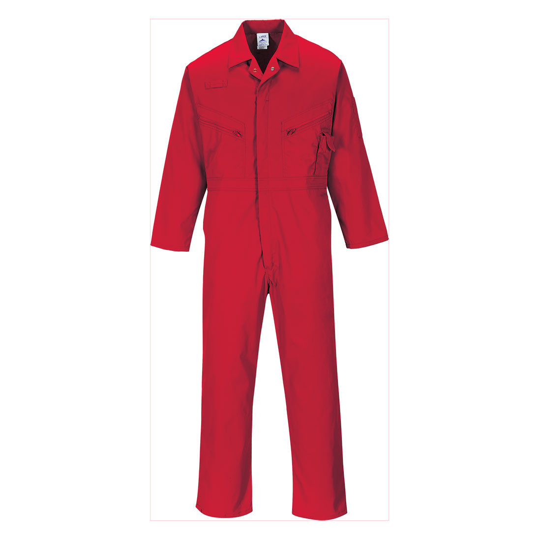 C813 - Liverpool-Rits Overall - Portwest - Rood