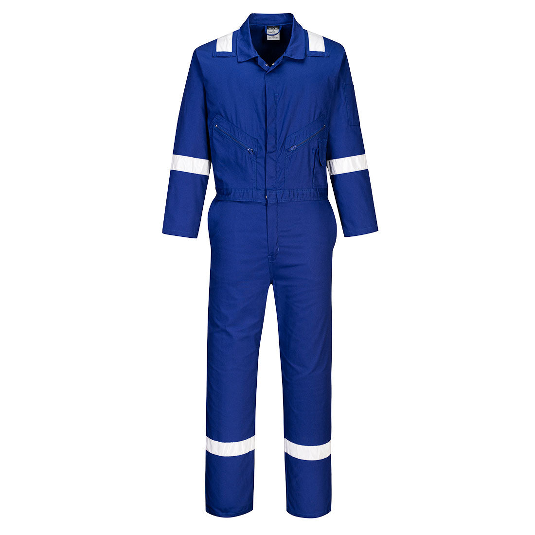 C814 - Iona Katoenen Overall - Portwest - Royalblauw Blauw