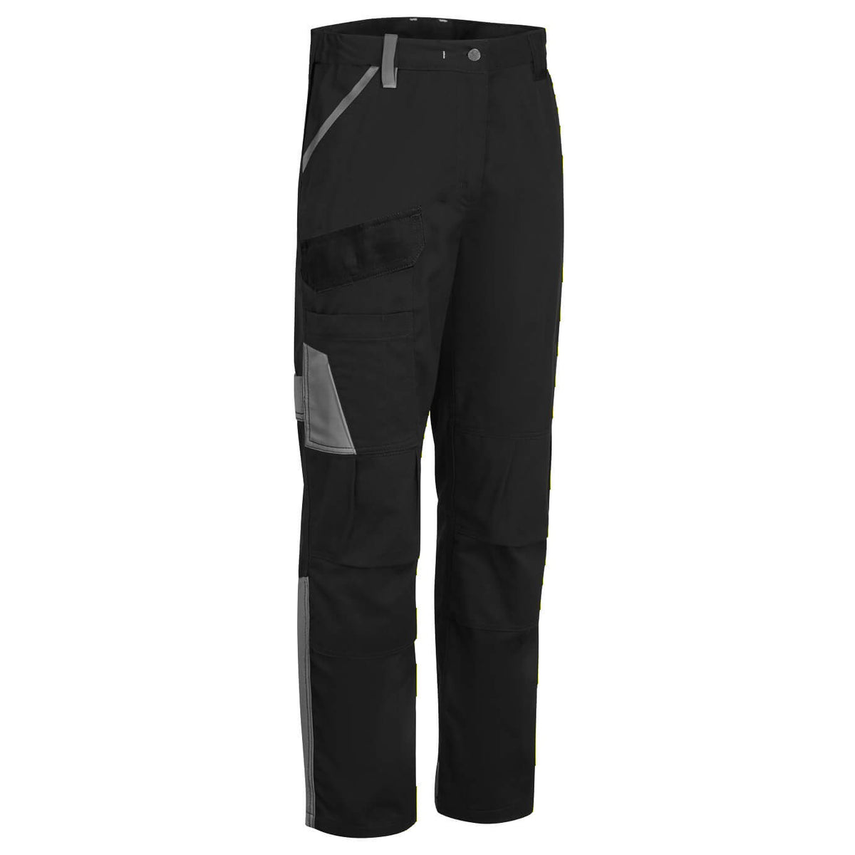 CD111 - WX1 Tweekleurige Katoenen Werkbroek - Portwest - Zwart/Grijs