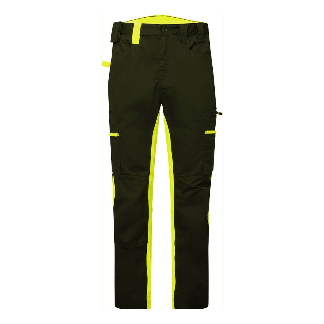 CD881 - WX2 Eco Stretch Broek - Portwest - Zwart/Geel