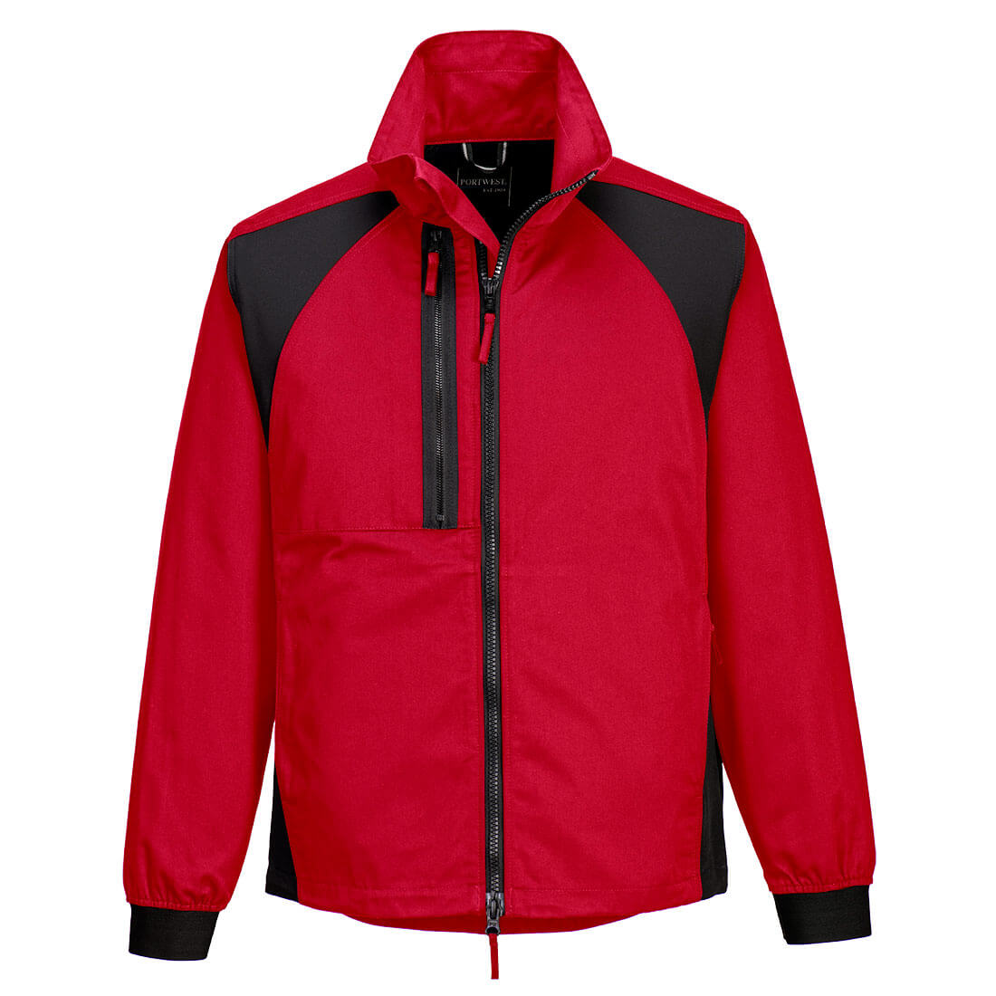 CD885 - WX2 Stretch Werkjack - Portwest - Deep Rood