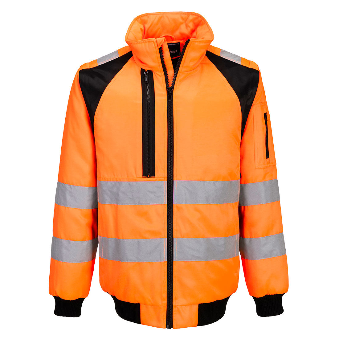CD898 - WX2 Hi-Vis 2-in-1 Pilotjack - Portwest - Oranje/Zwart