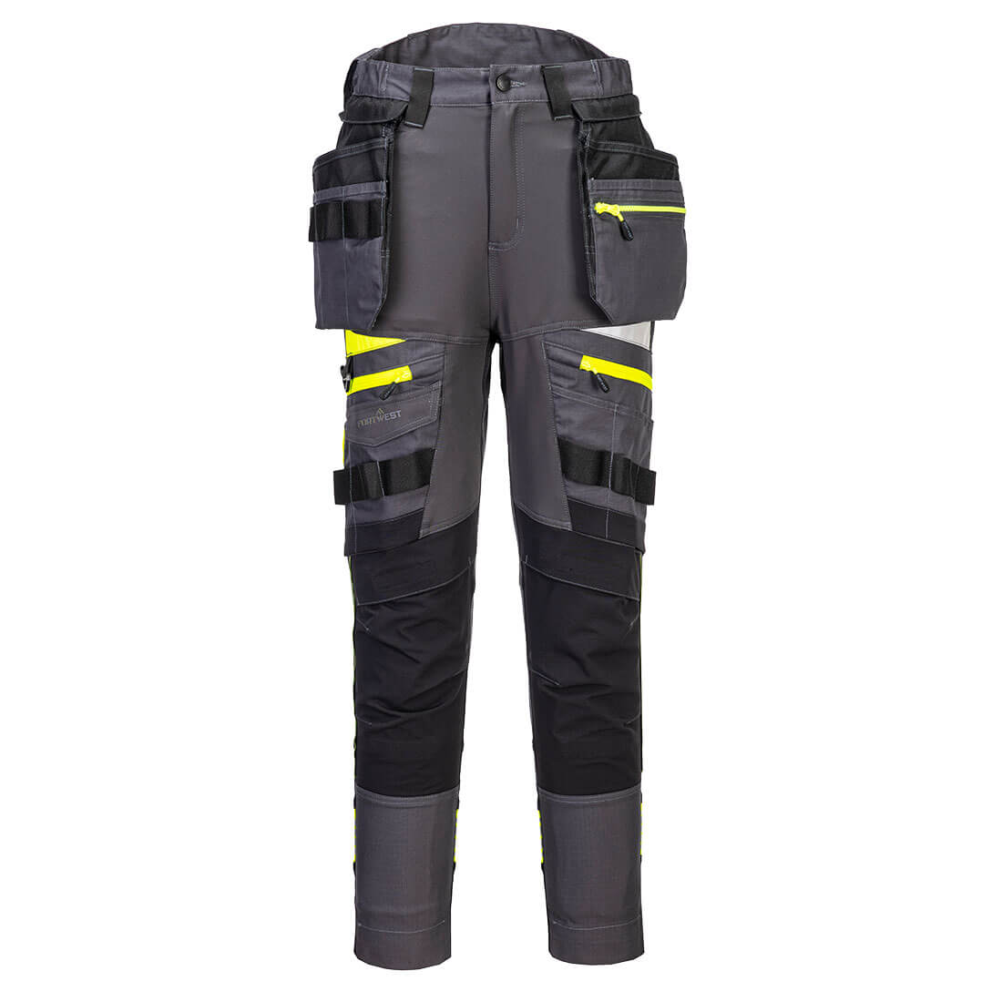 DX452 - DX4 Damesbroek met afneembare Holsterzakken - Portwest - Grijs
