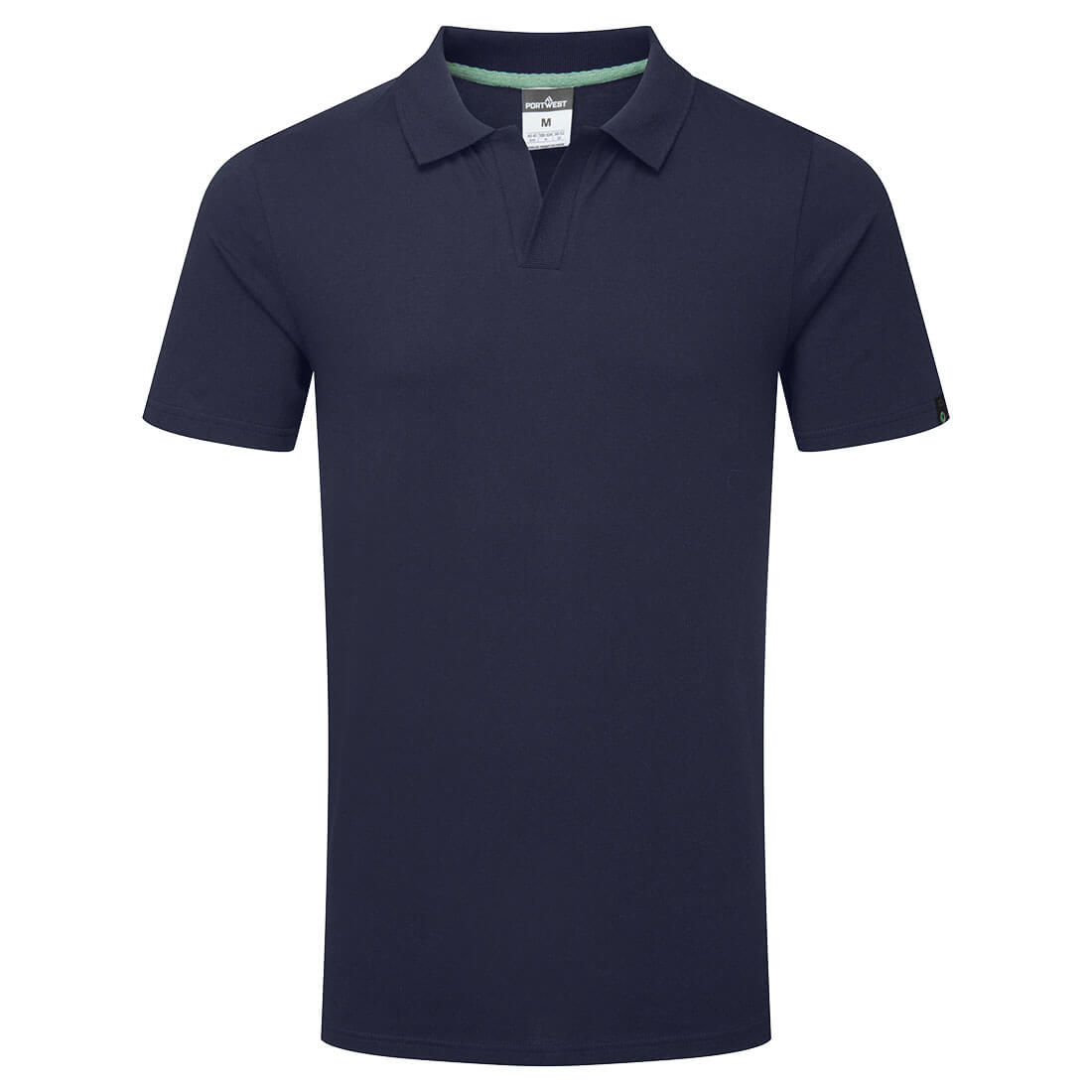 EC210 - Recyclebaar Poloshirt van biologisch katoen - Portwest - Marineblauw