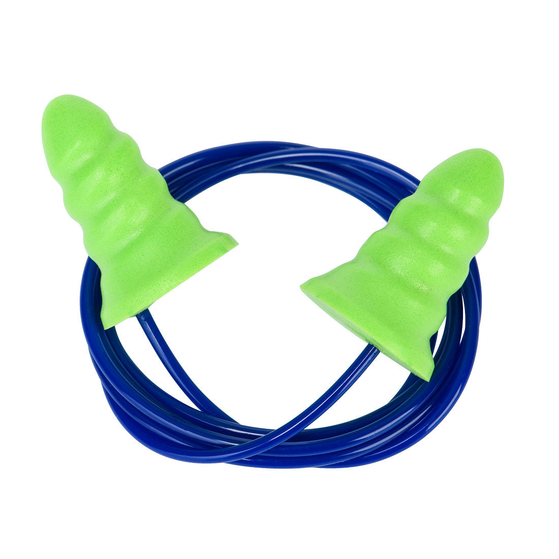 EP27 - Disposable PU Ear Plugs Corded Low Attenuation (200 pairs) - Portwest - Groen
