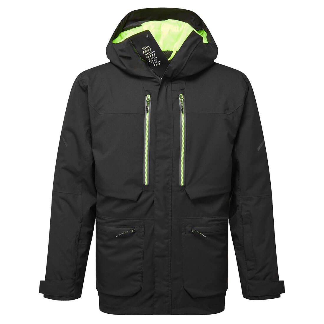 EV461 - EV4 Winter Parka - Portwest - Zwart Lang